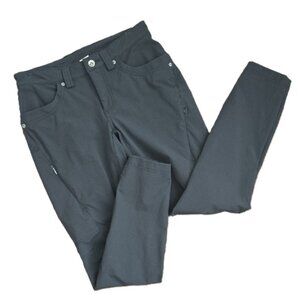 Duluth Trading Co WOMEN'S BLACK HIKING OUTDOOR ACTIVEWEAR PANTS 2 SHORT